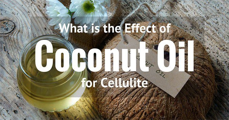 coconut oil for cellulite