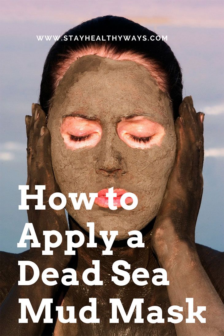 how to apply dead sea mud mask directions