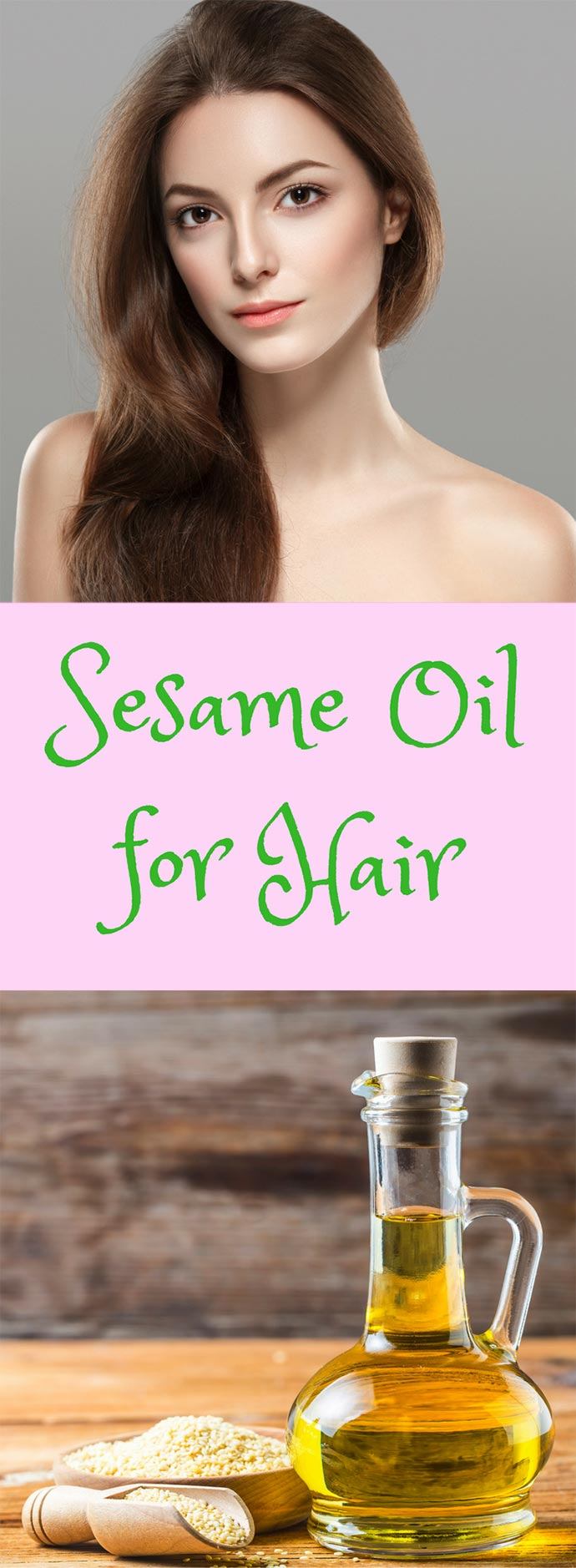 homemade sesame oil for hair